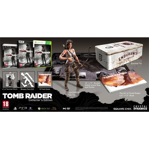 Tomb Raider 2013 Collector's Ed. w/Figure & Artbook (No DLC)